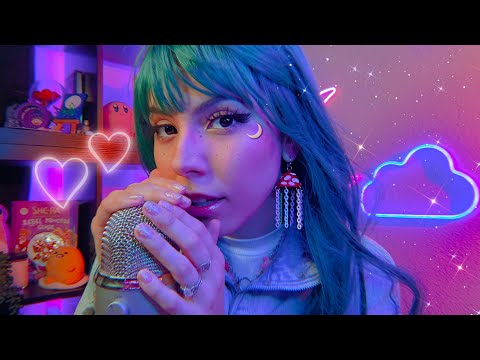 ASMR Super close up whispers 💕 (breathy + poppy whispers for sleep 💤)