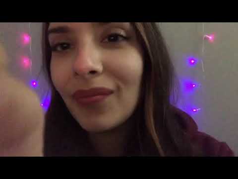 ASMR Old School Lofi (camera tapping, face brushing, hand movements)