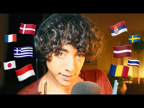 ASMR BYE IN DIFFERENT LANGUAGES