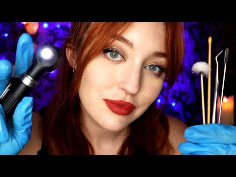 ASMR Ear Cleaning - INTENSE Otoscope & Wax Removal Sounds