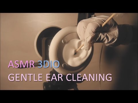 ASMR. Gentle Ear Cleaning 간질간질 솜털&나무귀이개 귀청소 (no talking)(binaural)