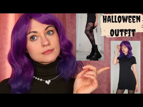 [ASMR] Mein Halloween Outfit 🎃 Shoe and Leather Sounds (Deutsch/German) | YesStyle Try On Haul
