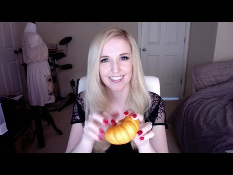 ASMR October Sound Sampler with tapping and sticky fingers