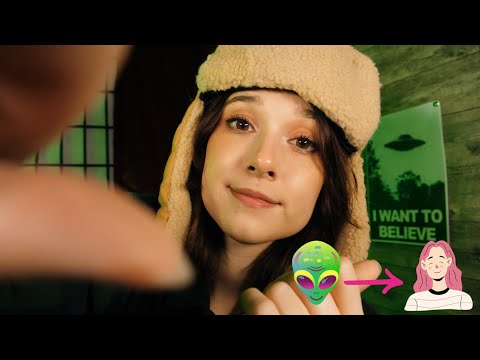 ASMR Disguising You (👽) as Human | Face Adjustments & Tuning,  Personal Attention