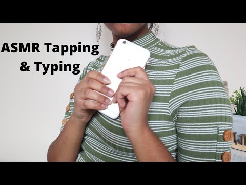 ASMR iPhone Tapping and Typing (No talking)