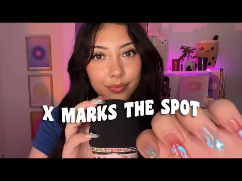 ASMR for *tingles* ✨ X Marks The Spot (spiders crawling up your back) 😴🧠✨