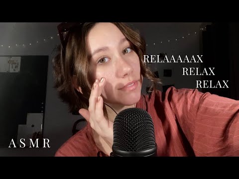 ASMR repeating “relax” w/ other triggers at 100% sensitivity