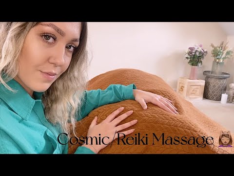 ASMR Cosmic/Reiki POV Full Body Massage Roleplay (Energy Pulling/Cleanse/Massage) Visual Triggers