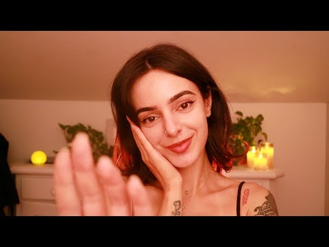 ASMR Anxiety Relief 💛 EFT Tapping on Your Face, Relaxation Hacks & just comfort when u need it most