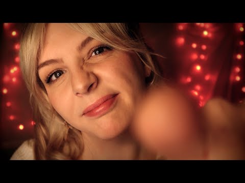 🧡 Relaxed Whispers & Trigger Assortment ASMR 🧡 Mic Sounds, Latex Gloves, Camera Brushing