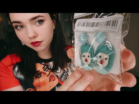 New earrings from Shein 😍 ASMR Crinkly show + tell