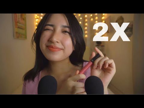 ASMR mouth sounds but it randomly becomes 2x speed🏃🏻‍♀️💨