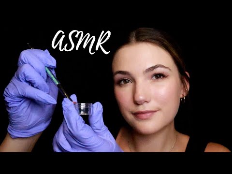 ASMR Face Exam and Secret Experiment 🧪