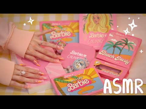 Barbie x Colourpop Unboxing (ASMR soft spoken)