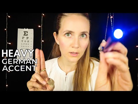 ASMR Doctor with Heavy German Accent Gives You Cranial Nerve Exam