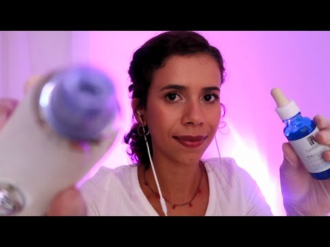 ASMR | Limpeza de Pele Profunda | SPA Facial | Skincare Roleplay