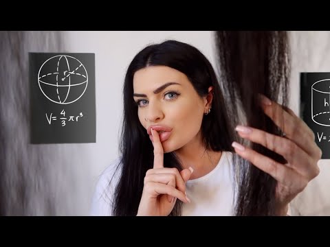 ASMR Gossip & Hair Play In Class 🤫 (personal attention roleplay)