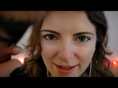 ASMR | Personal Attention & Face Brushing (Face Massage, Stippling) ✨