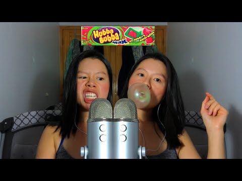 ASMR MOOD: Chewing Gum (Hubba Bubba) + Pissed Off About Everything, Bubble GumBlowing 🍬😂😂😂😂😂