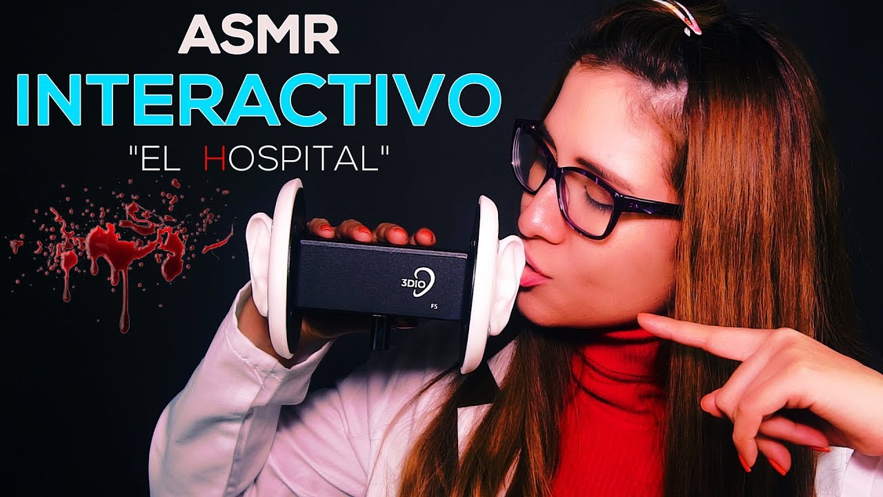 ASMR INTERACTIVO | El Hospital | Elige como curarte | Asmr español | Asmr with Sasha