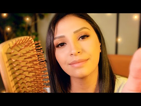 Christian ASMR | How to STOP Being Anxious + Hair Brushing