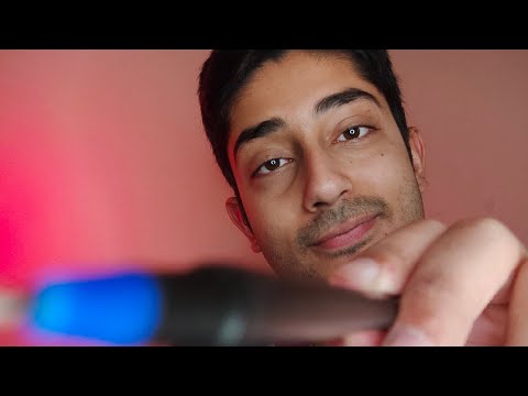 ASMR Hindi to English Trigger Words + Writing on your Face