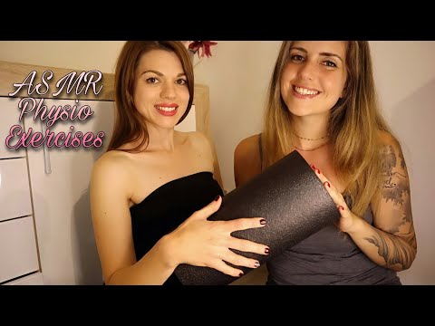 ASMR deutsch [Real Person] Physical Therapy Exercises by REAL PHYSIO | PHYSIOTHERAPEUTIN RP (german)