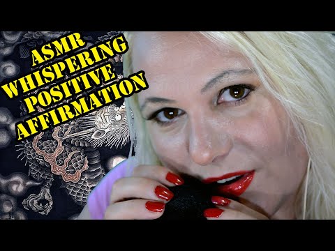 ASMR Positive affirmations and mic scratching
