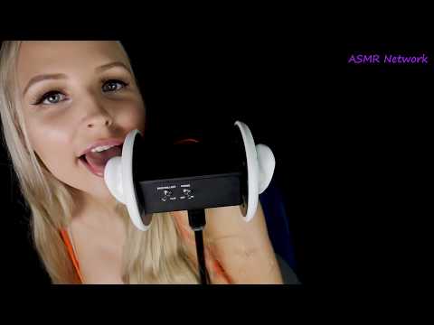 EAR LICKING AND MOUTH SOUNDS ASMR 😋😘
