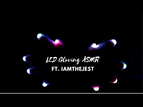 LED Gloving Hand Movements ASMR with iamtheJEST 🃏 Lofi Beats