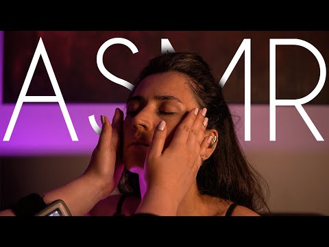 😴 Best Friend ASMR Face Touching & Brushing Massage (No Talking)