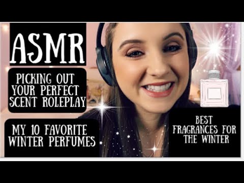 ASMR 10 BEST PERFUMES FOR THE WINTER | Soft Spoken | Whisper | Tapping/Fragrance Collection Roleplay
