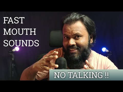 ASMR Fast Mouth Sounds No Talking