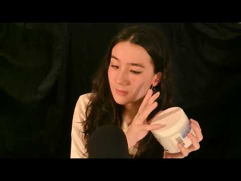 ASMR Tapping (Plastic containers, cardboard, metal container)