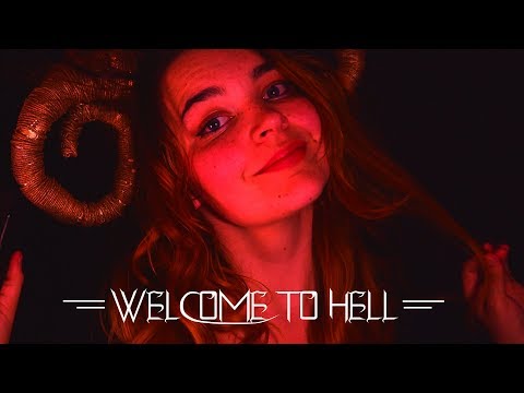 Dark ASMR || Welcome to Hell! Demon Valley Girl Initiates You w/ Hair Brushing [Binaural]