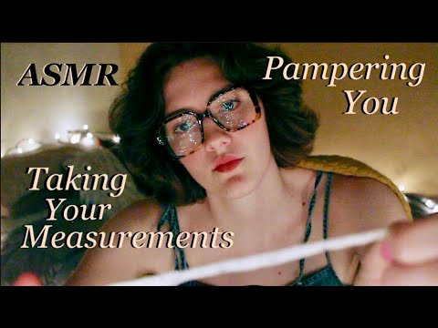 ASMR Measuring and Pampering You 💜✨