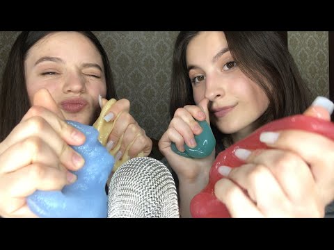 Asmr 100 triggers in one minute with my best friend💞😅