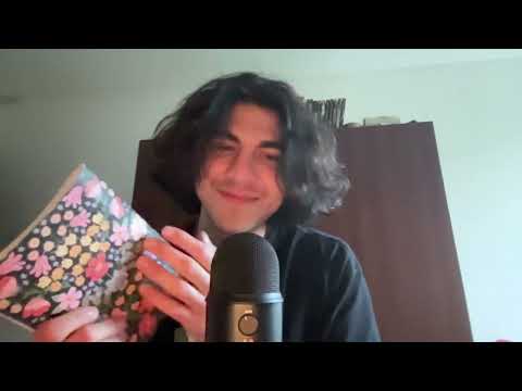 ASMR Journal Tapping, Rambles, Sketches, Minimal Handsounds