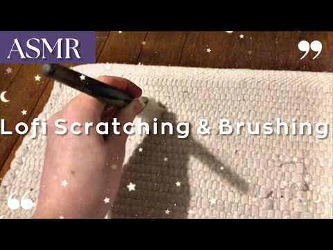 ASMR | Lofi Carpet Scratching & Brushing, Phone Tapping, Bedding Scratching 💖😴 (No Talking)