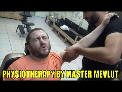 physiotherapy by mevlüt massage+ head, face, ear, neck, shoulder, back, sleep massage + asmr barber