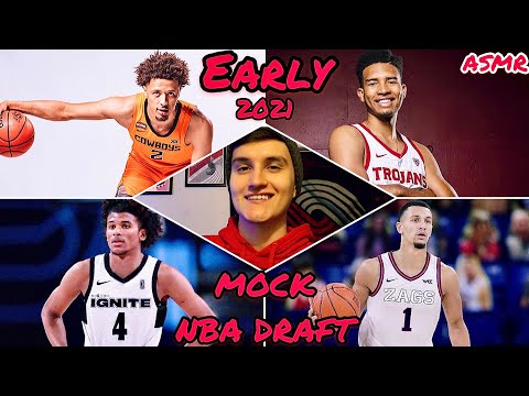 Really Early 2021 NBA Mock Draft 🏀 ( ASMR )