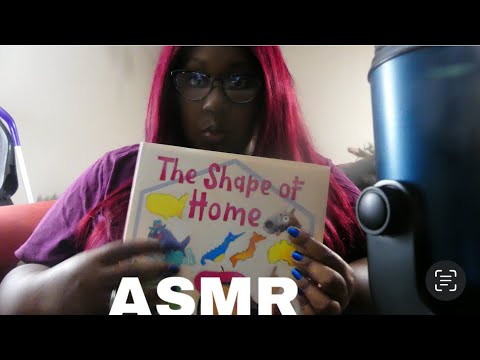 ASMR *book tapping sounds and scratching + wet mouth sounds (no talking) | Janay D Asmr