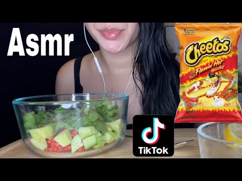 Asmr Tiktok Hot Cheeto Salad No Talking