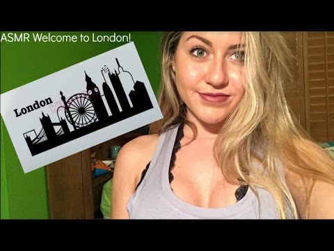 ASMR: Welcome to LONDON!! Checking You In Roleplay (british accent)