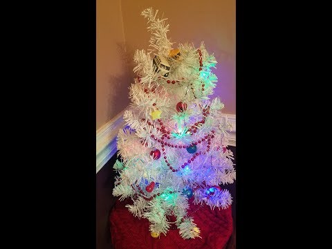 ASMR | Decorating My Little Target Christmas Tree