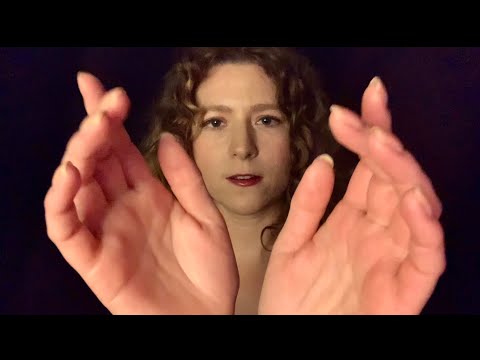 ASMR Reiki | Hypnotic Hand Movements + Soft Spoken Whispers + Mouth Sounds for Sleep  & Relaxation