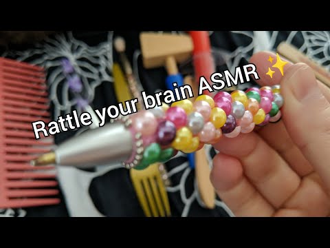 ASMR Actually on the Camera (Camera Tapping + Rattle Your Brain ASMR)