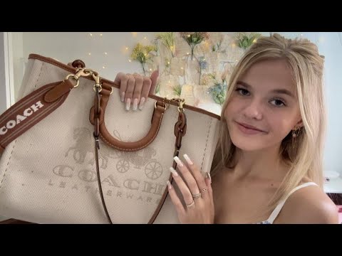 ASMR What's In My Bag 👜♡🧸