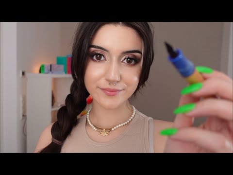 ASMR Drawing On Your Face!