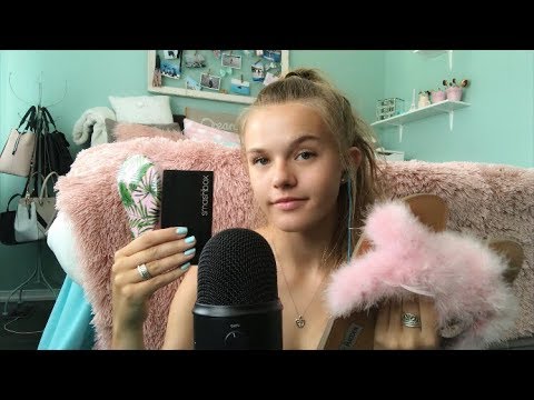 ASMR My Current Favourites (skincare, makeup, accessories, shoes)